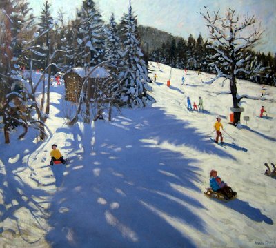 Mountain Hut, Morzine by Andrew Macara